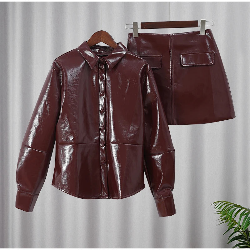 Abrigo Burgundy™ Street Outfits