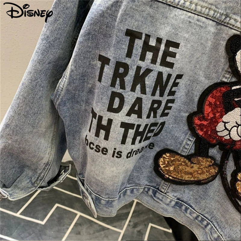 Abrigo Esencial™ Mickey Chaqueta Vaquera